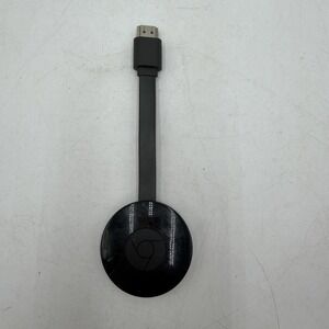 Google Chromecast Model NC2-6A5 HDMI Black 2nd Device Only